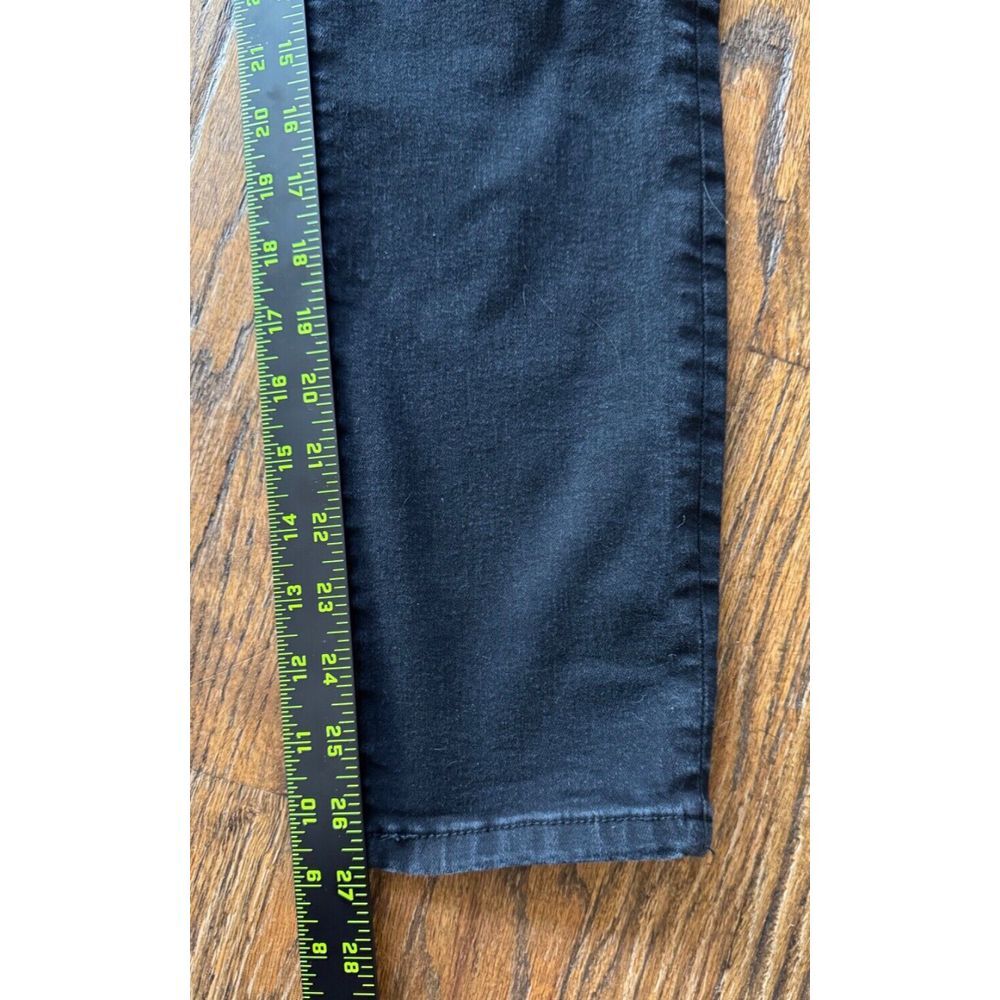 Sam Edelman Black Jeans Women‎ Size 31 The Kitten Mid Rise Skinny Ankle Stretch - Picture 6 of 10